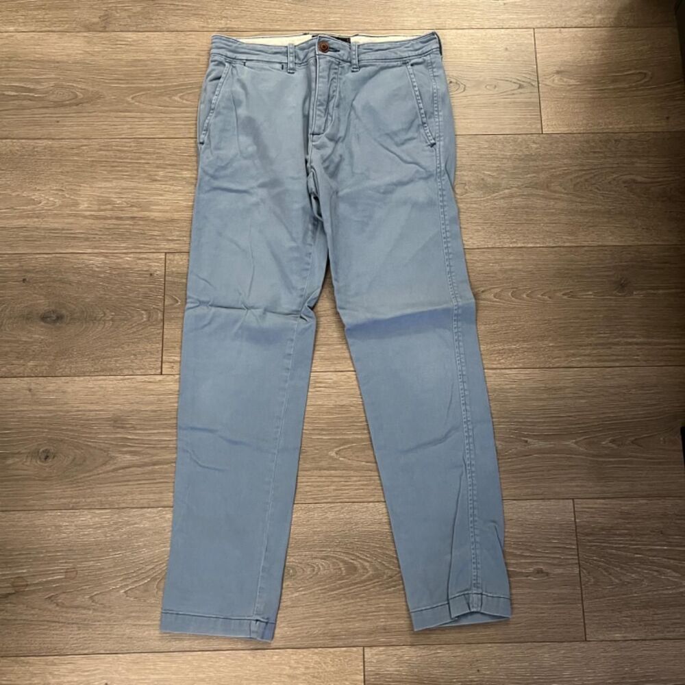 Abercrombie light blue chino pants
